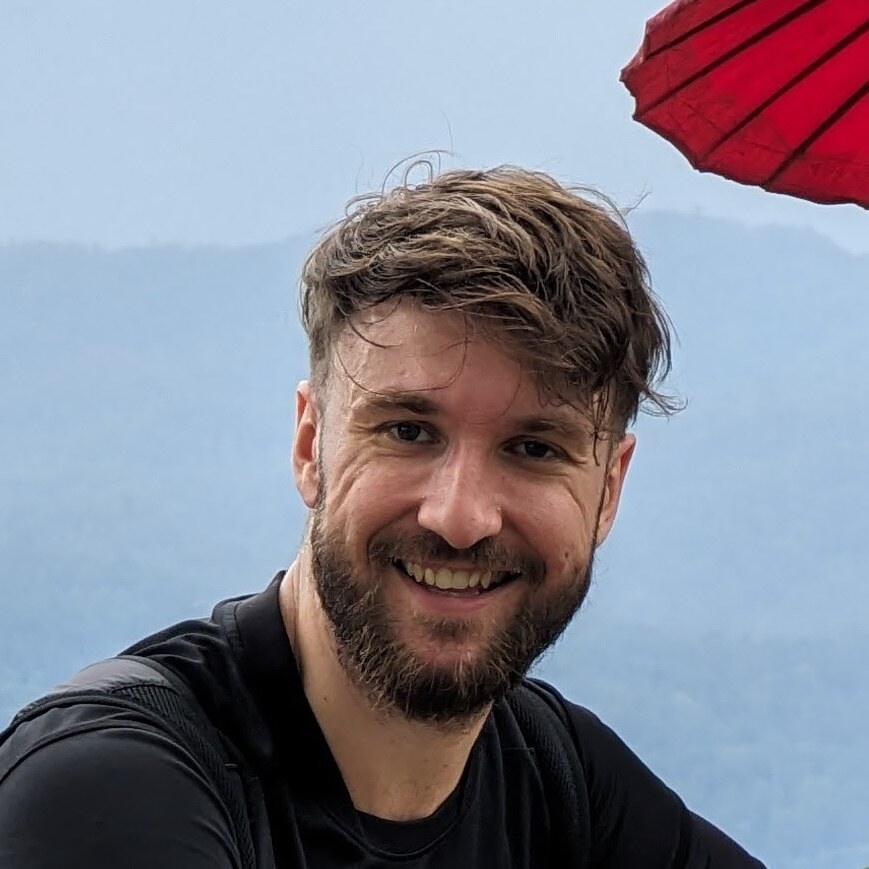 Yann Schaub smiling outdoors
